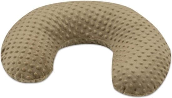 Almofada de amamentação 80 cm algodão cappuccino