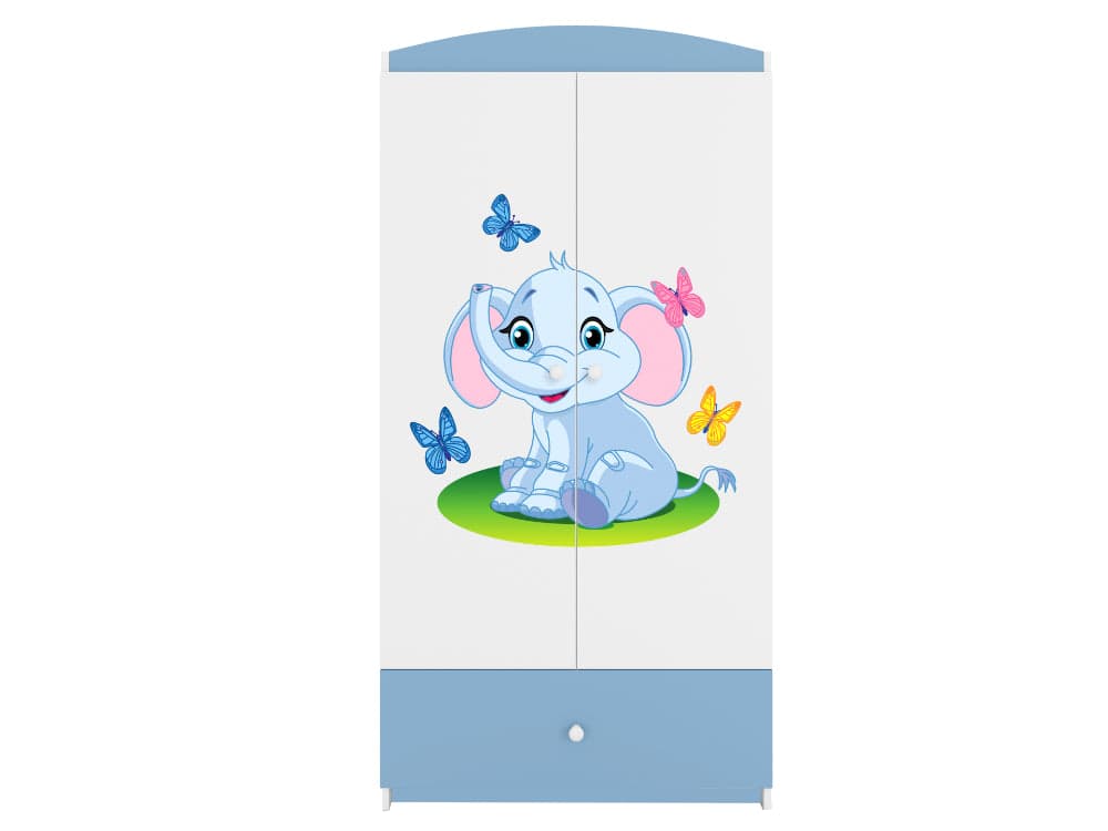 Roupeiro Kocot Kids BabyDreams Baby Elephant Blue