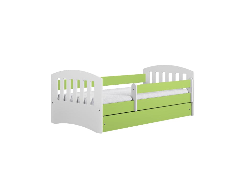 Cama 180 x 80 cm Kocot Kids Classic 1 Green