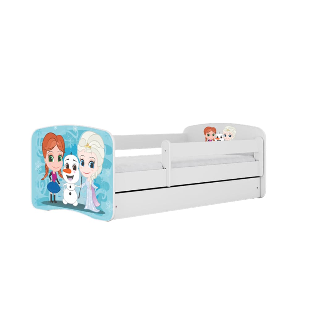 Cama 140 x 70 cm Kocot Kids BabyDreams Frozen Land White
