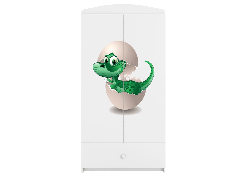 Roupeiro Kocot Kids BabyDreams Baby Dino White