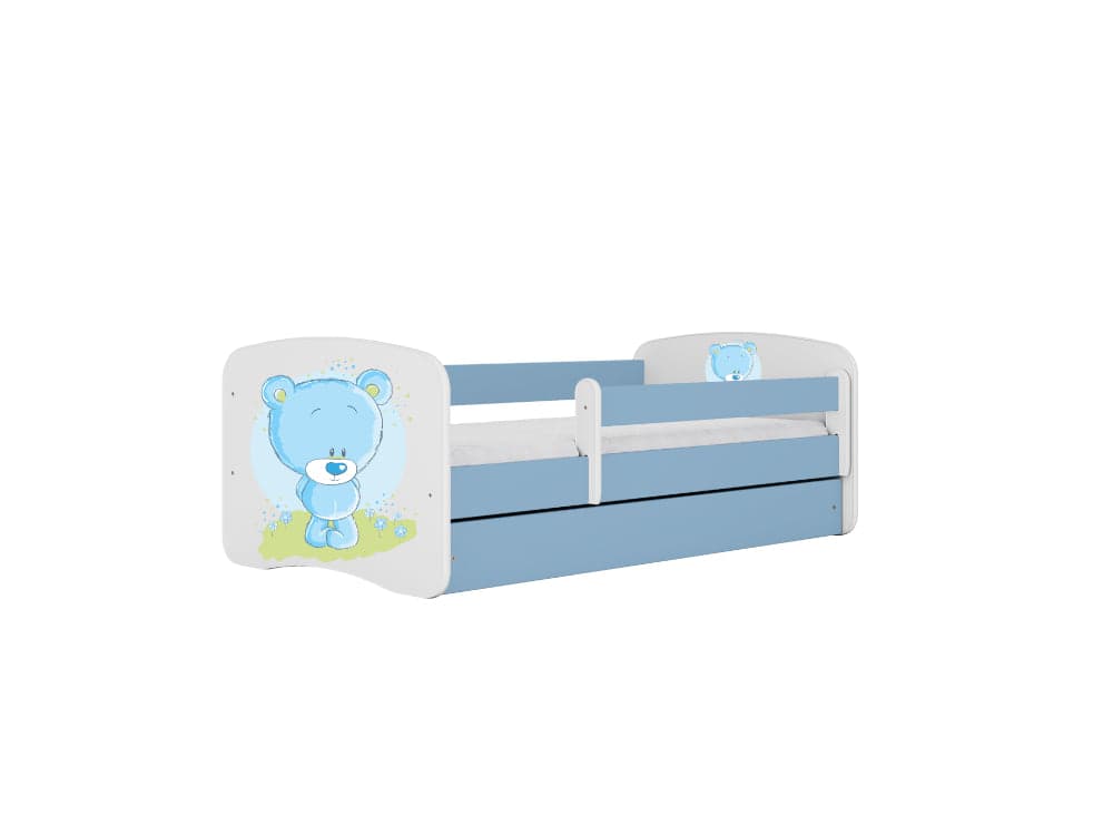 Cama 160 x 80 cm Kocot Kids com gaveta BabyDreams Blue Teddybear Blue