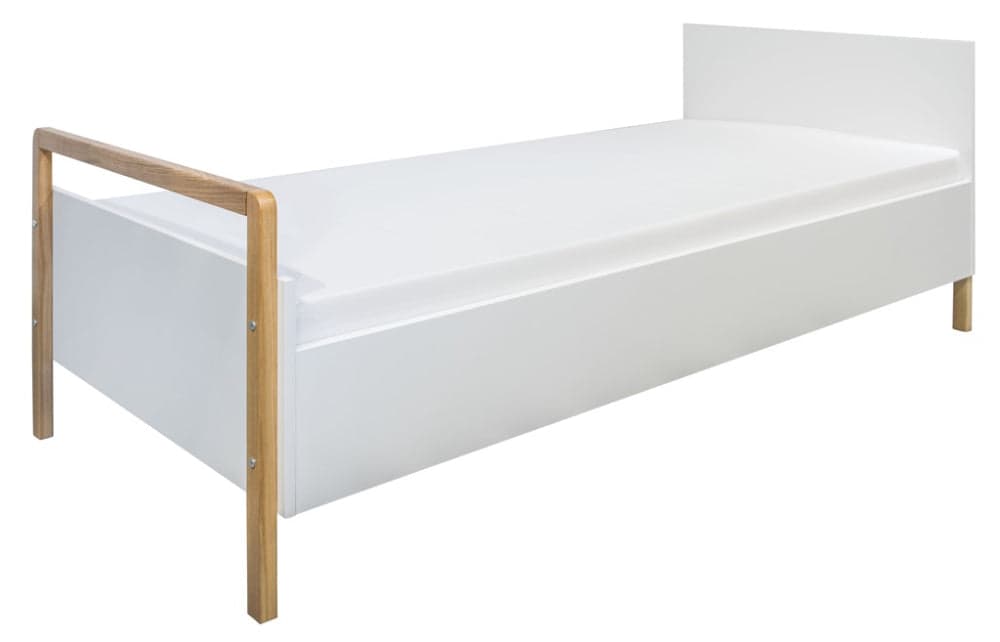 Cama 180 x 80 cm Kocot Kids com colchão Victor White