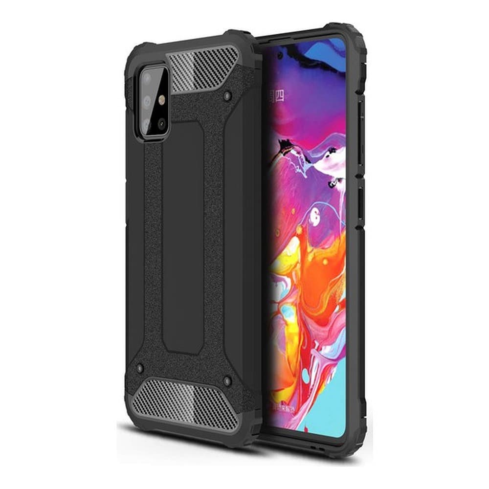 Capa Forcell Armor Preta para Samsung Galaxy A51