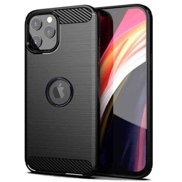 Forcell Capa Carbon Preta para iphone 13 Pro