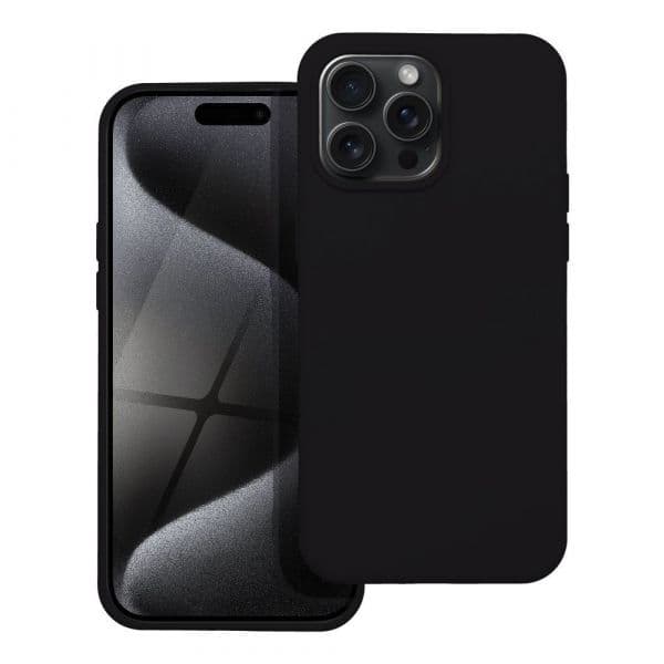 Silicone Case para iphone 15 Pro Max Black