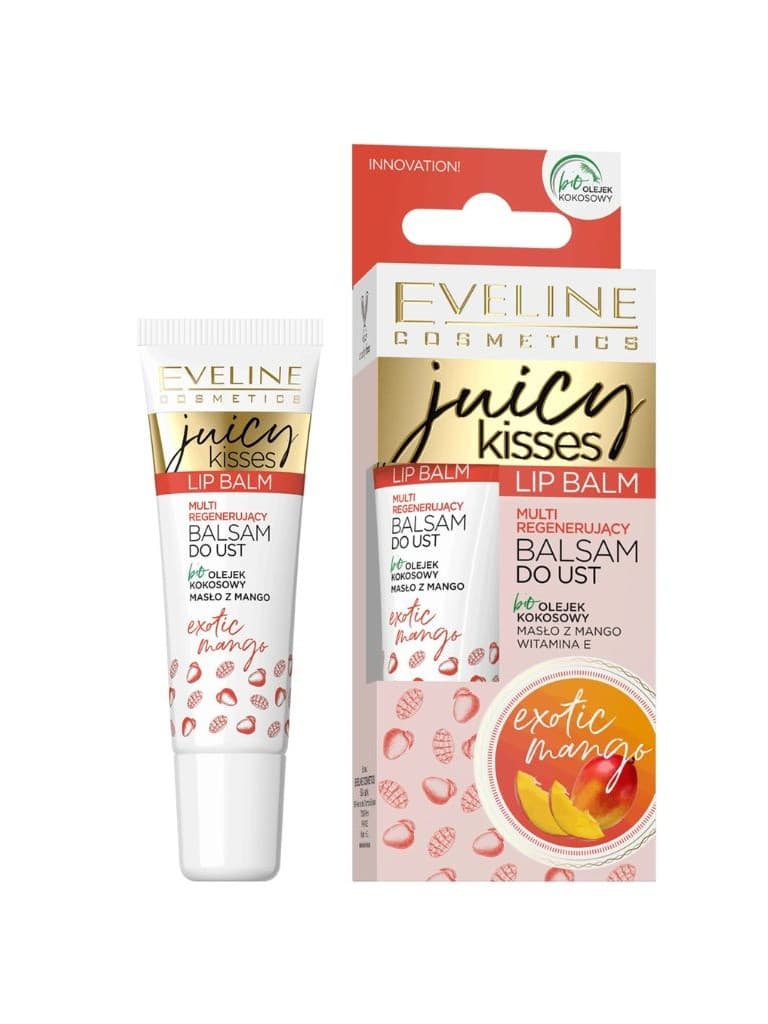 Eveline Juicy Kisses Mango Bálsamo Labial Nutritivo 12ml