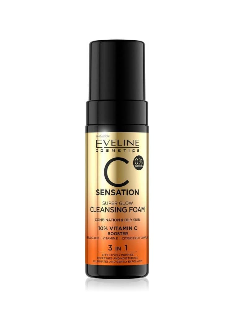 Eveline C Sensation Mousse de Limpeza 150ml