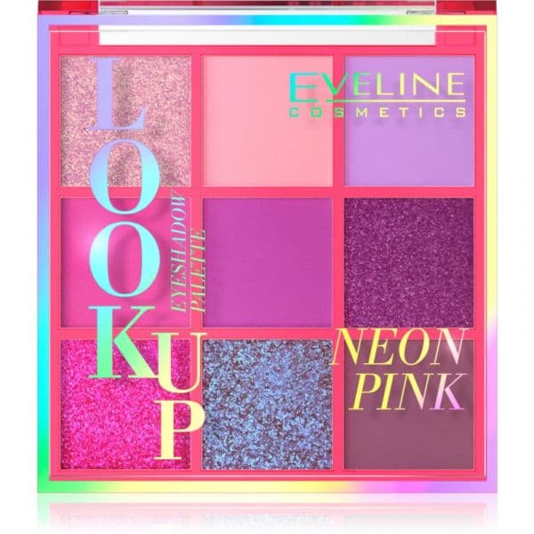 Eveline Look Up Neon Pink Paleta de Sombra 10,8 g