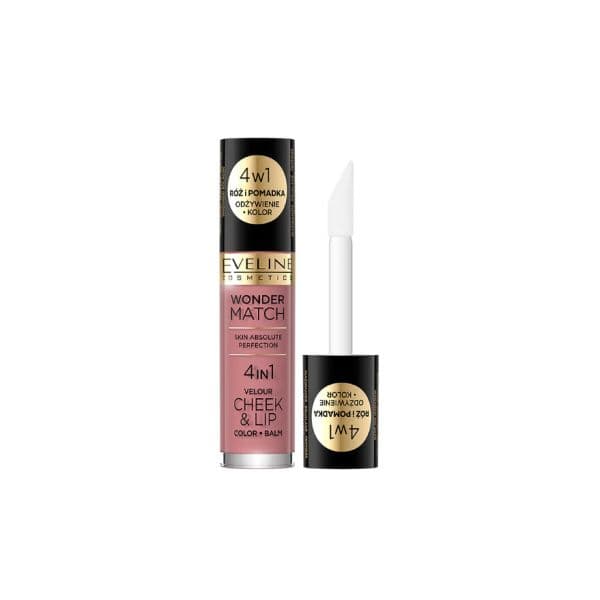 Eveline Wonder Match Batom e Blush Líquido Tom 2 4,5ml