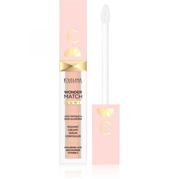 Eveline Wonder Match Lumi Corretor Iluminador SPF 20 Tom 10 Vanilla 6,8 ml