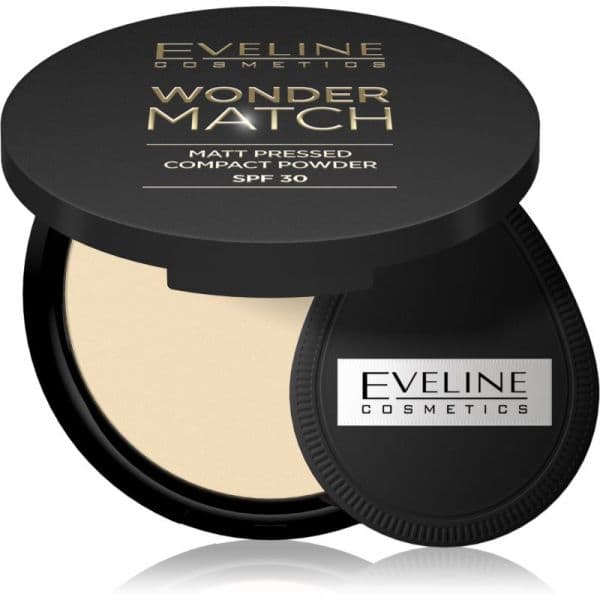 Eveline Cosmetics Wonder Match Pó Compacto SPF 30 Tom 01 8 g