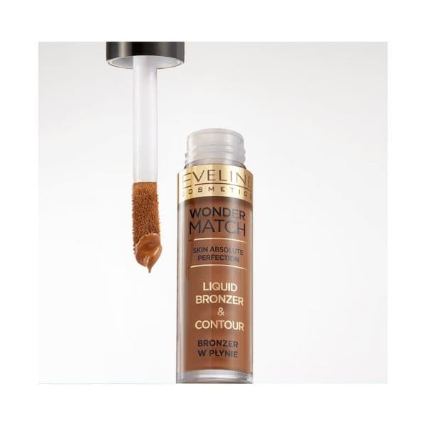 Eveline Wonder Match Bronzer Líquido E Contorno Nr 02 4,5ml