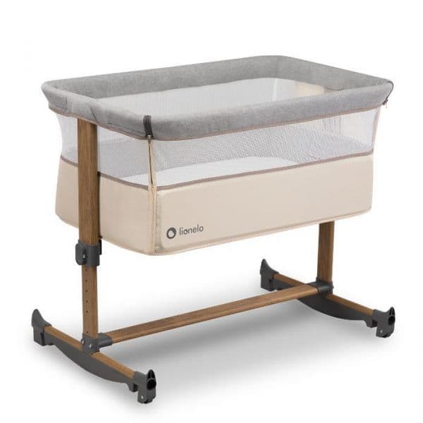 Berço Lionelo Co-sleeping Leonie Plus Beige Sand