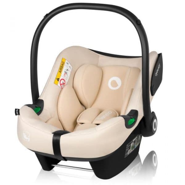 Lionelo Astrid Beige Sand (40-87 cm) + Isofix Base