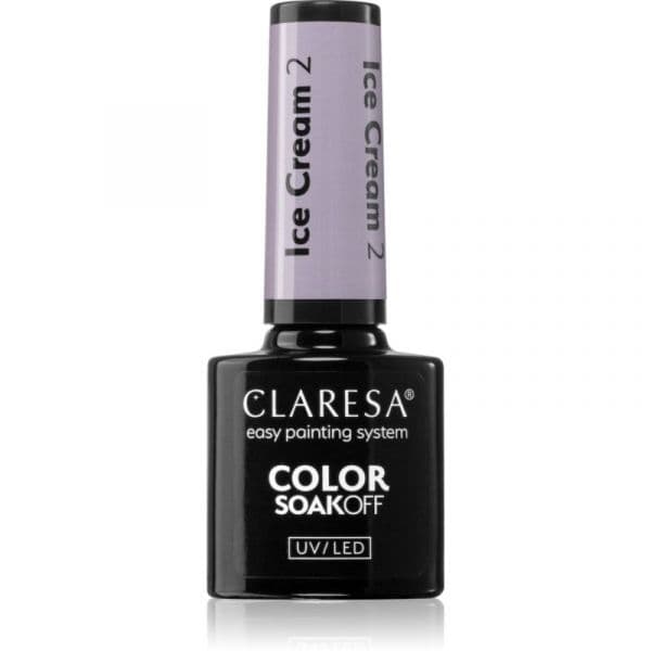 Claresa Soakoff UV/LED Color Ice Cream Verniz de Gel para Unhas Tom 2 5g