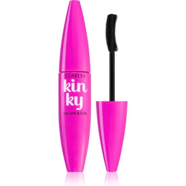 Claresa Kinky Máscara para Dar Volume e Curvatura Mais Definida Tom 01 Deep Black 10 g
