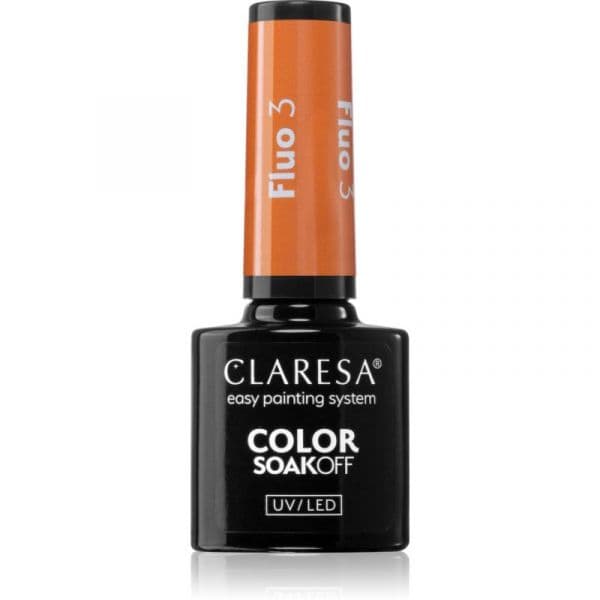 Claresa Soakoff UV/LED Color Fluo Verniz de Gel para Unhas Tom 3 5g