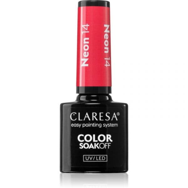Claresa Soakoff UV/LED Color Neon Verniz de Gel para Unhas Tom Neon 14 5g