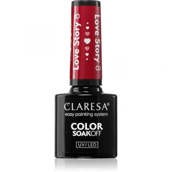 Claresa Soakoff UV/LED Color Love Story Verniz de Gel para Unhas Tom 8 5g