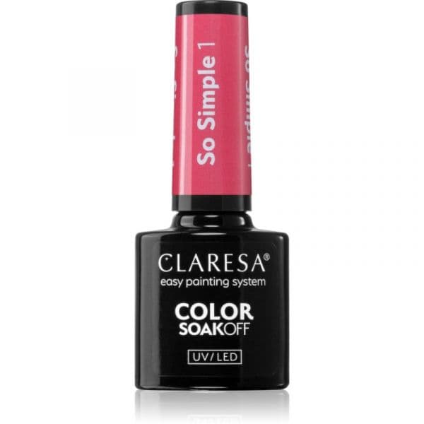 Claresa Soakoff UV/LED Color So Simple Verniz de Gel para Unhas Tom 1 5g