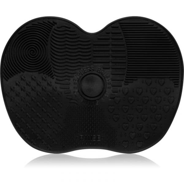 Lash Brow Silicone Make-up Brush Wash Matte Black Escova de Limpeza Tipo Almofada Tamanho S 1 Unidade