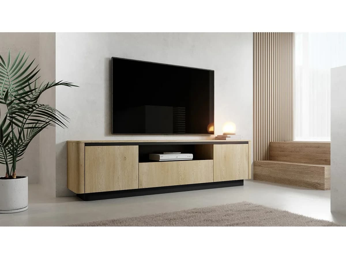 Móvel de TV, carvalho cremona, 200 x 54,9 x 38,1 cm