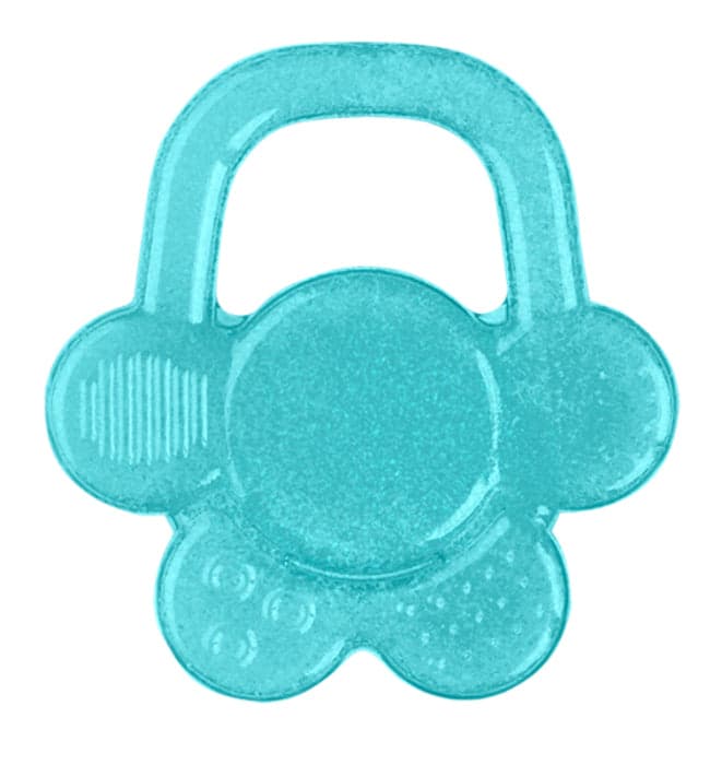 BabyOno Be Active Gel Teether Mordedor Turquoise Flower
