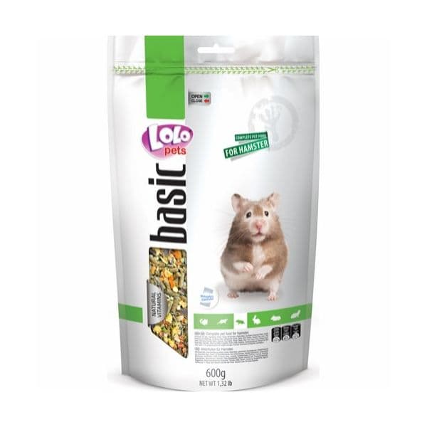 Lolo Pets Alimento Completo para Hamster 600g
