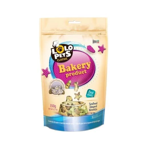 Lolo Pets Classic Biscuits Seafood, Mexilhões