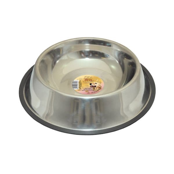 Lolopets Comedouro em Aço Inox Anti-deslizante 0.70l