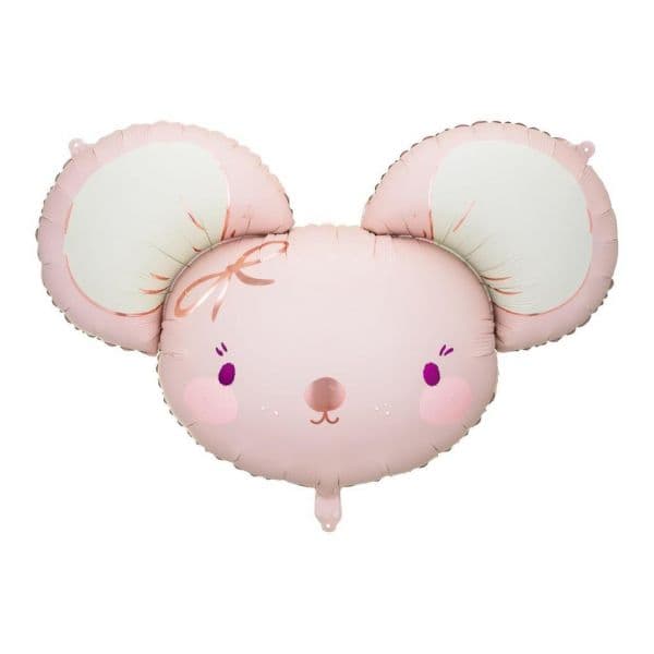 PartyDeco Balão Foil Ratinha Rosa 1 un. - 530013773