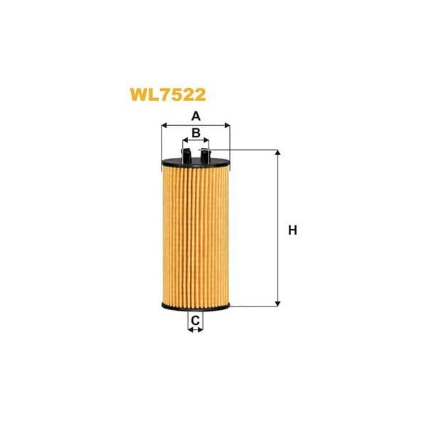 Wix Filters Filtro de Óleo - WL7522