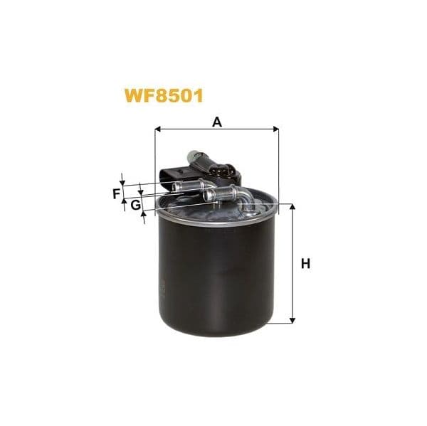 Wix Filters Filtro de Combustível - WF8501