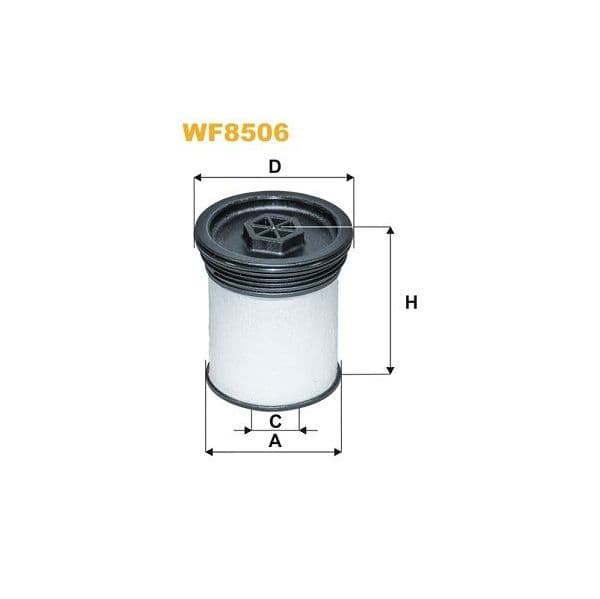 Wix Filters Filtro de Combustível - WF8506