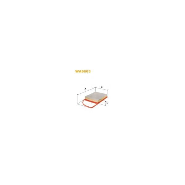 Wix Filters Filtro de ar WA9663