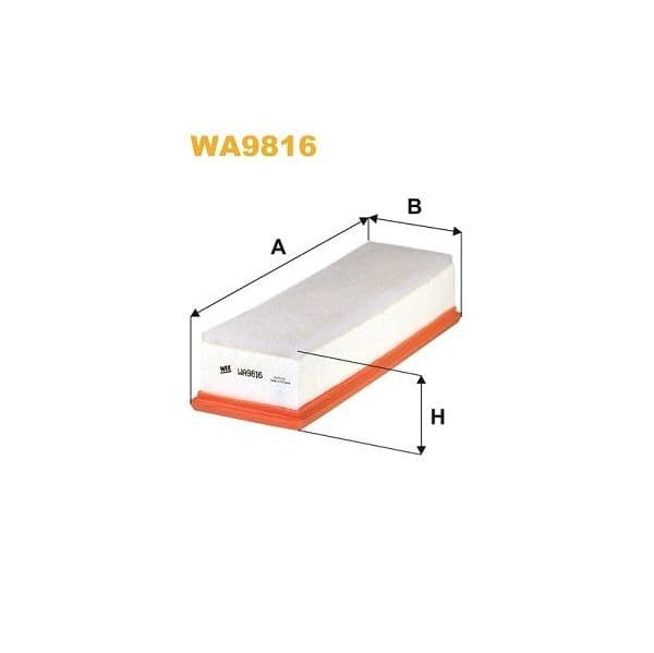Wix Filters Filtro de Ar - WA9816