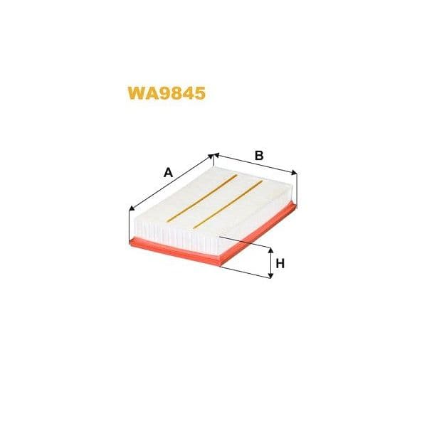 Wix Filters Filtro de Ar - WA9845