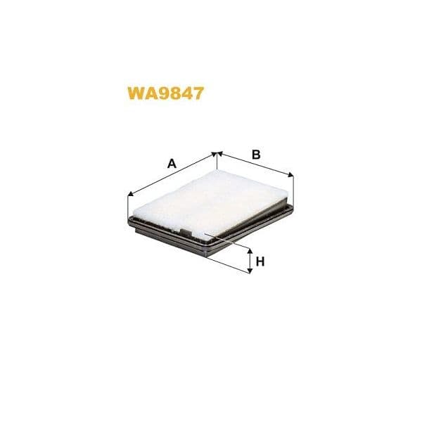 Wix Filters Filtro de Ar - WA9847