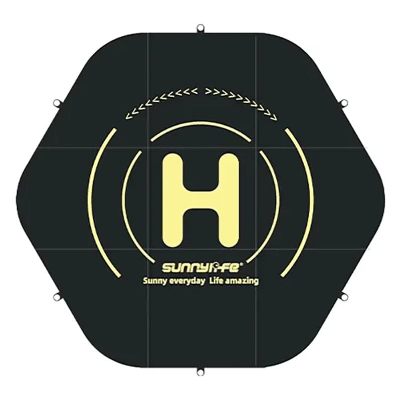 TAPETE DE ATERRAGEM PARA DRONES SUNNYLIFE 110CM HEXÁGONO - DUPLA