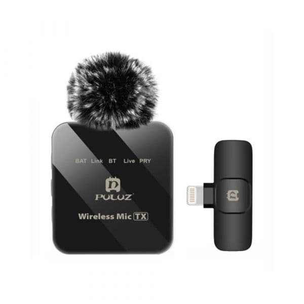 Puluz Microfone Wireless PU647B Lightning