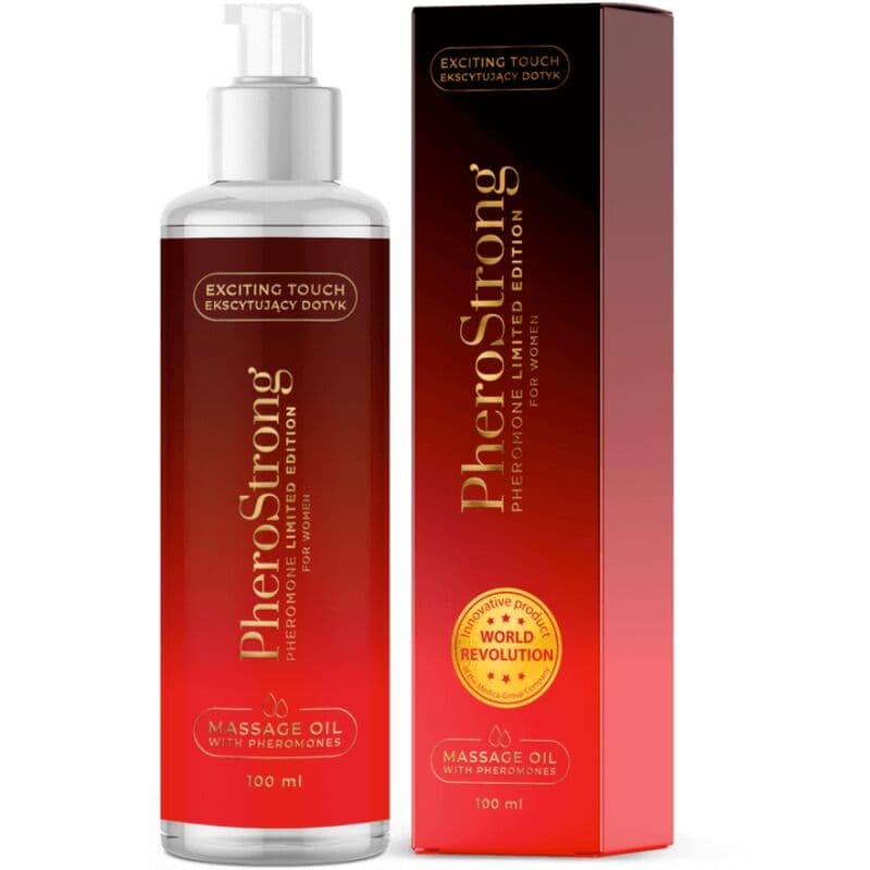 Pherostrong Óleo de Massagem Edio Limitada para Mulheres 100ml