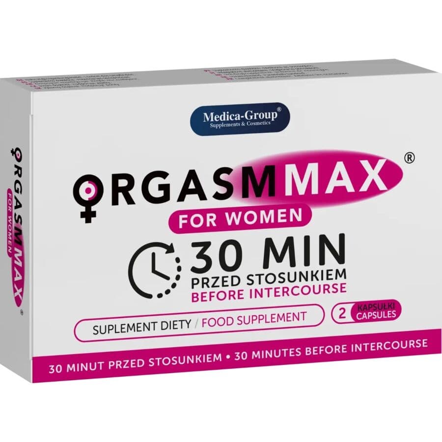 Medica Group Orgasm Max para Mulheres 2 Cápsulas
