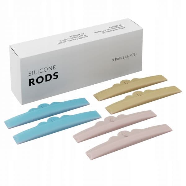 Nanolash Moldes de Silicone para Lifting e Laminação de Pestanas 3 Pares