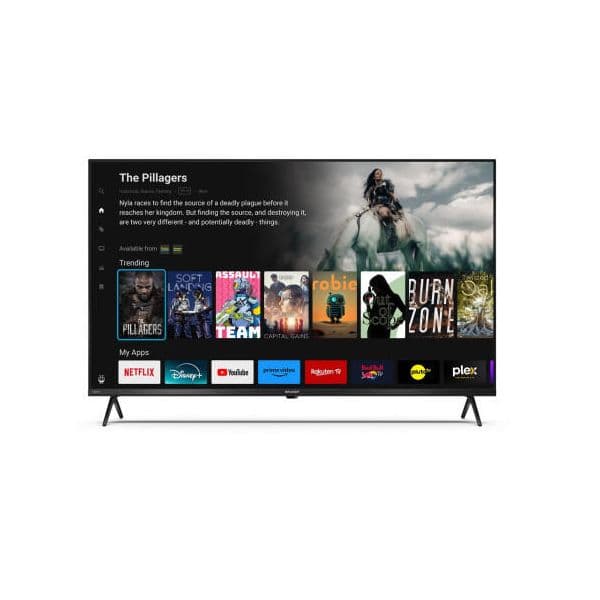TV Sharp 43" 43GK4245E LED Smart TV 4K HDR