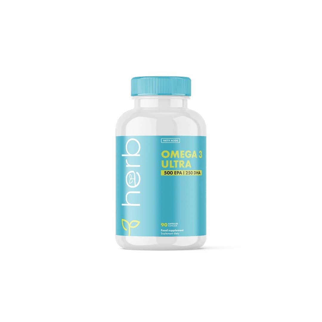 Omega-3 Ultra 1000 mg  (EPA 500/ DHA 250) 90 Capsules