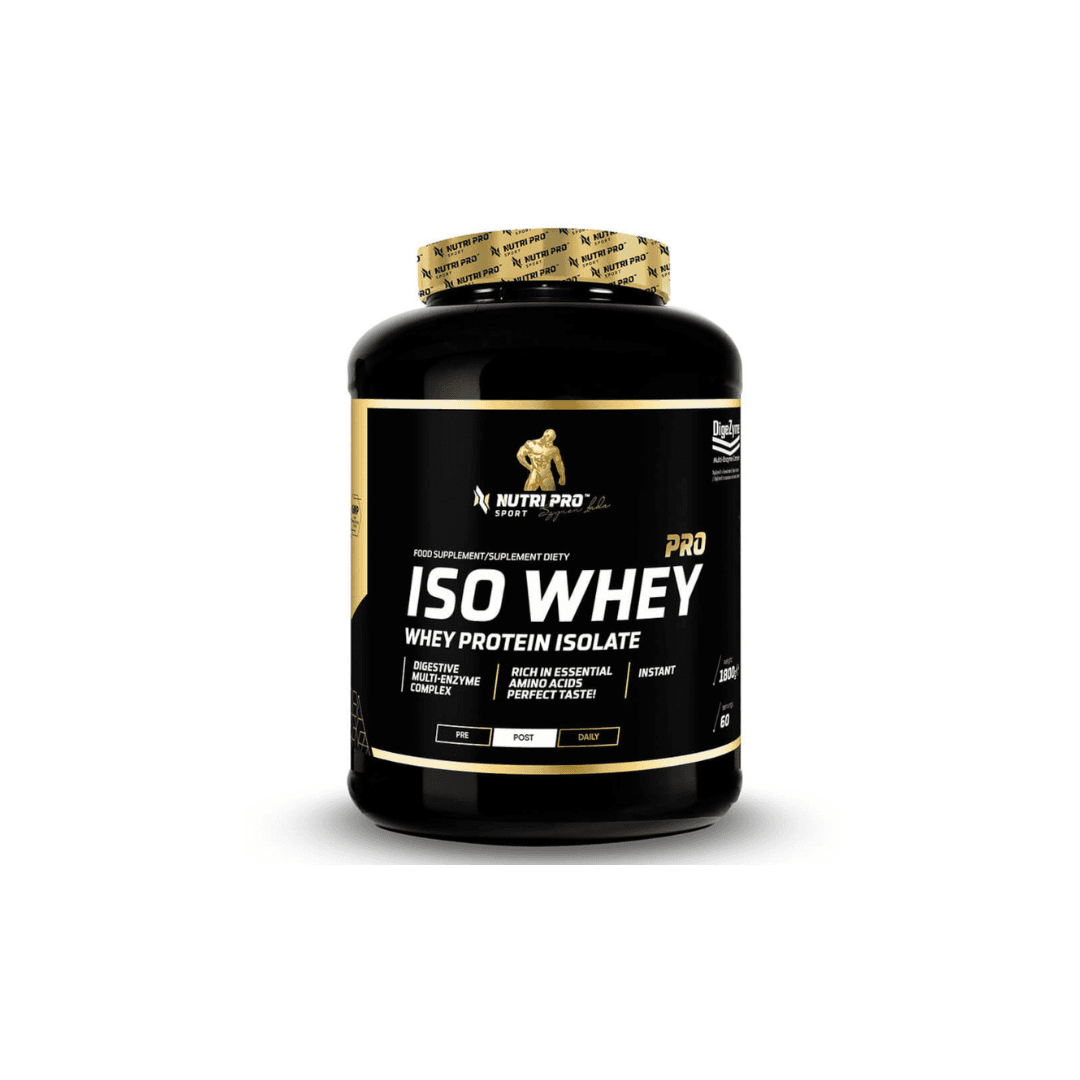 Iso Whey PRO - Whey Protein Isolate 1800g - Cookie with Cream Flavour