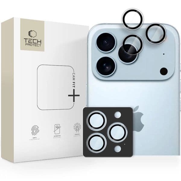 Película Protetora Lente C2;mera para iPhone 17 Pro Max Transparente