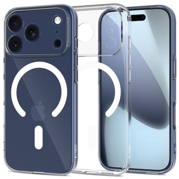Capa para iPhone 17 Pro Magsafe Flexair Clear