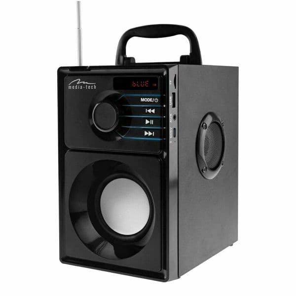 MediaTech MT3179 Boombox BT 15W Preto